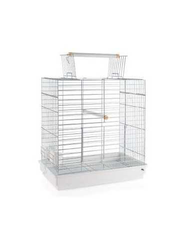 Parrot cage rectangular with top opening