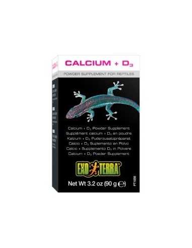 Exo terra Calcium + D3 90gr