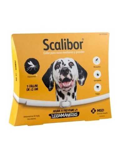 Collar Scalibor antiparasitario para perros 65cm