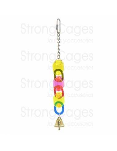 Acrylic toy pinions with bell