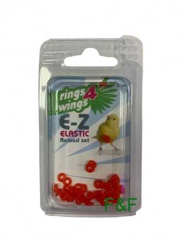 Anello elastico 3mm rosso Rings4Wings