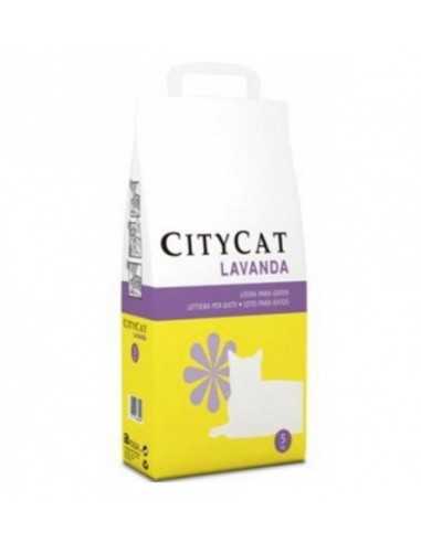 cat litter with lavender Citycat