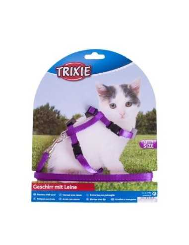 Arnet con correa gatitos Trixie