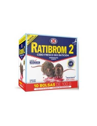 Isca fresca para roedores RATIBROM2