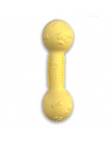 Yellow teether rubber weight