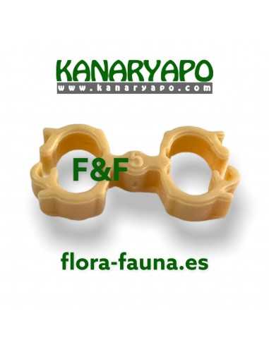 Pulseira de perna dupla torcida Kanaryapo N 5