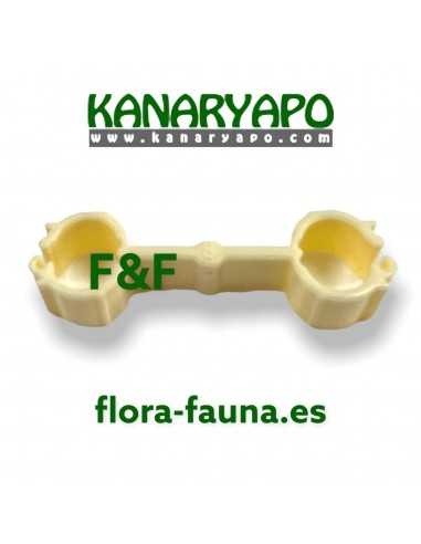 Pulseira de perna dupla torcida Kanaryapo N 8