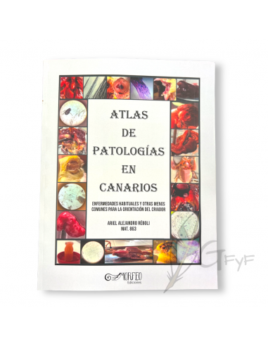 Livro Atlas de patologias em canários