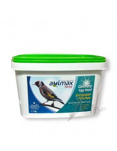 Gold Dry European finches 5 Kg Avimax Forte
