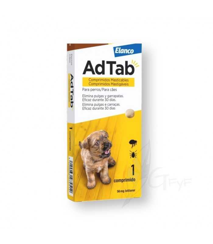 Ad Tab Antiparasitário para cães de 1,30 a 2,50 kg