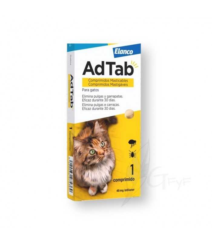 Ad Tab Antiparasitic Cats from 2 to 8 kg