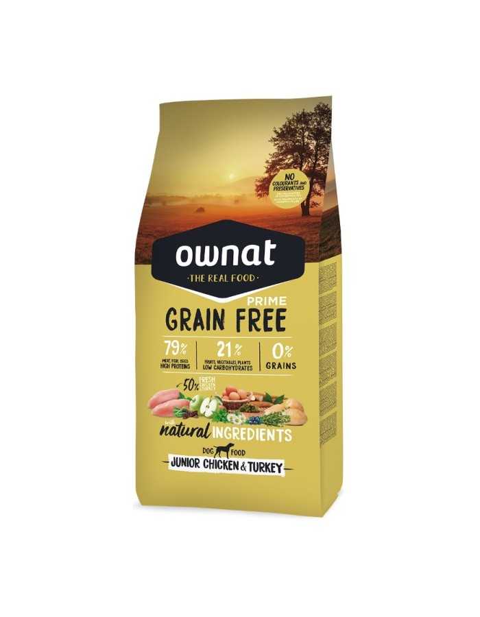 OWNAT PRIME Grain Free Junior Chiken & Turkey