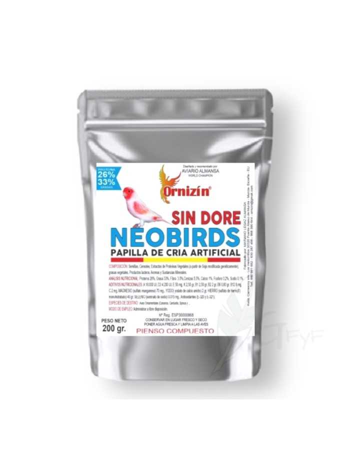 Porridge NeoBirds pour l'élevage sans Dore Ornizin