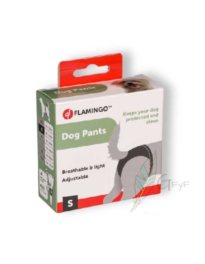 Dog pants Flamingo L